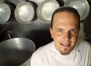 Ristorante Valeriano Double Duty: The executive chef at Los Gatos' Valeriano's is the talented Eric Tosh, who also works at Eulipia in downtown San Jose. Photo by George Sakkestad